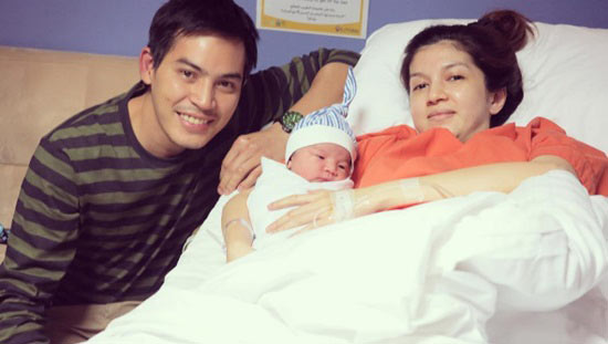 โบว์ โพสต์รูปตอนคลอด มะลิ-ครบรอบแต่งงาน ปอ ทฤษฎี  โบว์ แวนด้า-ปอ ทฤษฎี