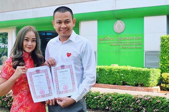 ท๊อฟฟี่ น้องจูล จดทะเบียนสมรส ท๊อฟฟี่ น้องจูล จดทะเบียนสมรส