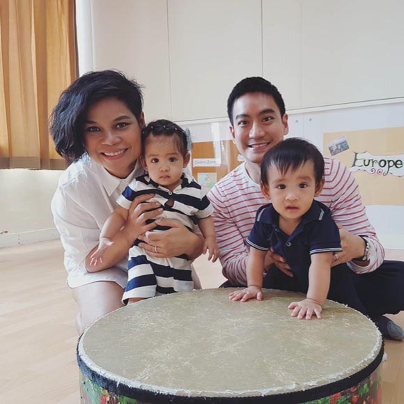 น้องอลิน อลัน แต่งชุดผลไม้ น้องอลิน อลัน แต่งชุดผลไม้