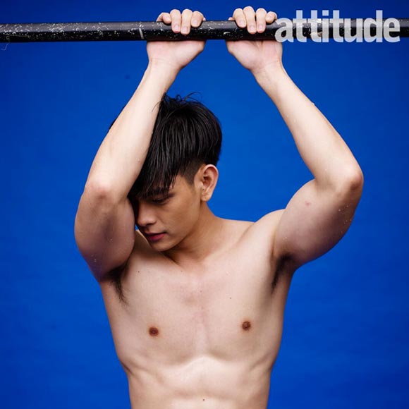 เอี๊ยง สิทธา ปกนิตยสาร Attitude เอี๊ยง สิทธา ปกนิตยสาร Attitude