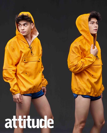 เอี๊ยง สิทธา ปกนิตยสาร Attitude เอี๊ยง สิทธา ปกนิตยสาร Attitude