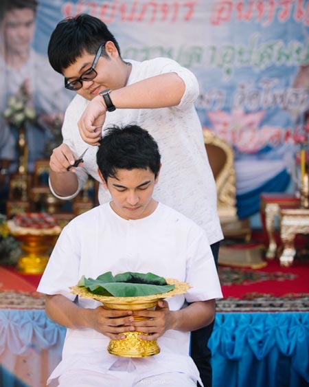 แก๊ง 4 โพดำ งานบวช กัน นภัทร แก๊ง 4 โพดำ งานบวช กัน นภัทร