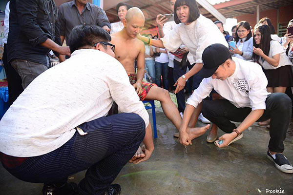 กัน เดอะสตาร์ บวช กัน เดอะสตาร์ บวช