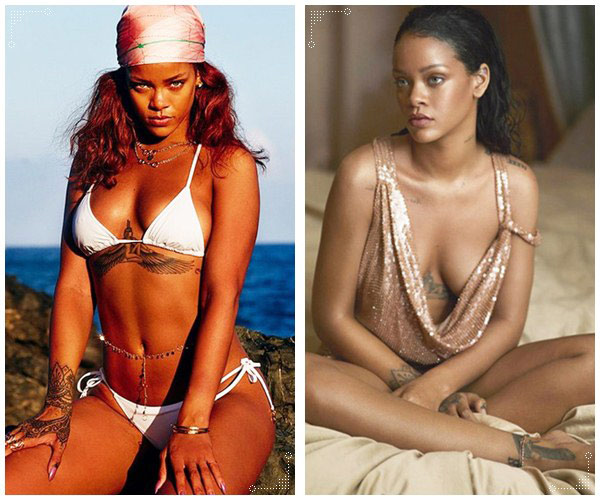 รอยสักดารา ริฮานน่า รอยสักดารา ริฮานน่า