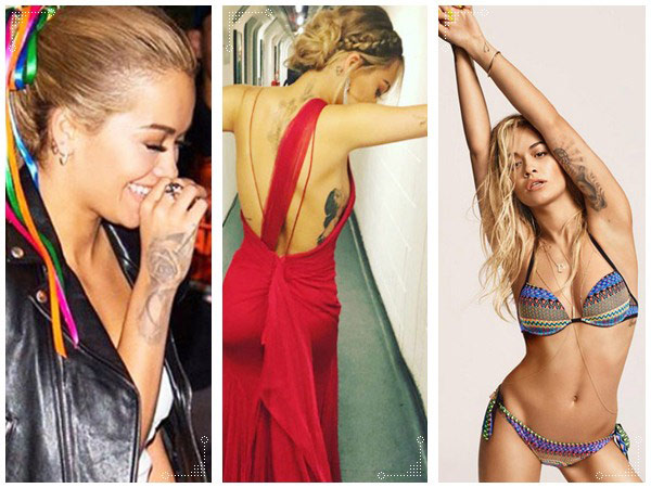 รอยสักดารา ริต้า โอรา รอยสักดารา ริต้า โอรา