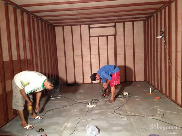 ตกแต่งห้องซ้อมดนตรี ตกแต่งห้องซ้อมดนตรี