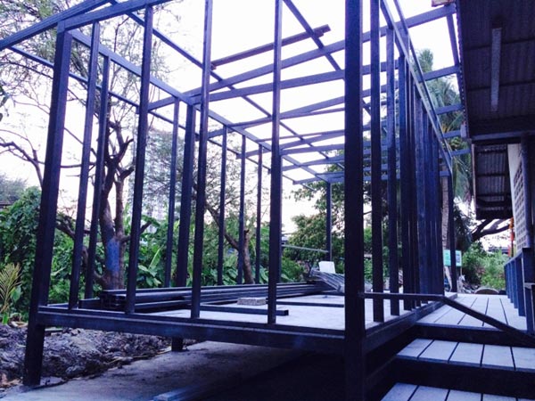 แบบบ้านโครงเหล็ก แบบบ้านโครงเหล็ก