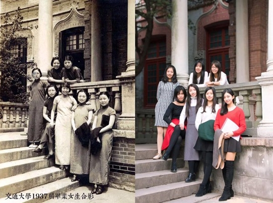 มหาวิทยาลัยทำภาพเทียบอดีต-ปัจจุบัน มหาวิทยาลัยทำภาพเทียบอดีต-ปัจจุบัน