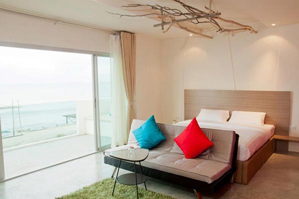 ที่พักวิวทะเล Red Z Resort ที่พักวิวทะเล