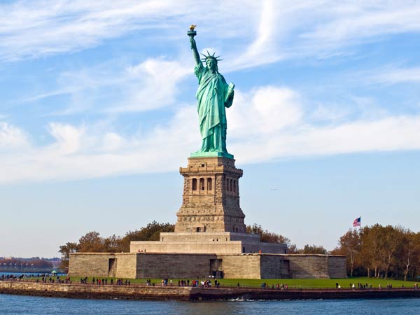 ที่เที่ยวอเมริกา อนุสาวรีย์เทพีเสรีภาพ (Statue of Liberty) นครนิวยอร์ก