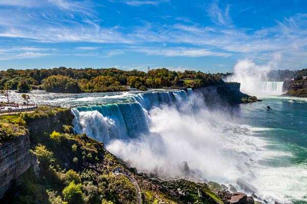 ที่เที่ยวอเมริกา น้ำตกไนแองการา (Niagara Falls) รัฐนิวยอร์ก