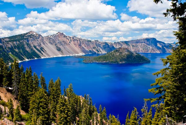 ที่เที่ยวอเมริกา ทะเลสาบ Crater Lake รัฐออริกอน