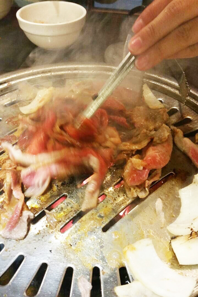 อาหารเกาหลี หมูย่างเกาหลี