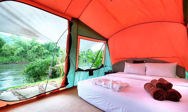 ที่พักเต็นท์ติดแอร์ ที่พักเต็นท์ติดแอร์