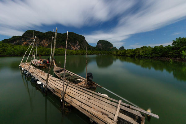 จุดชมวิวเสม็ดนางชี พังงา ท่าเรืออาบแสงจันทร์ พังงา
