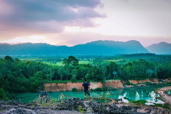 จุดชมวิวบ้านควนโหมด จุดชมวิวบ้านควนโหมด