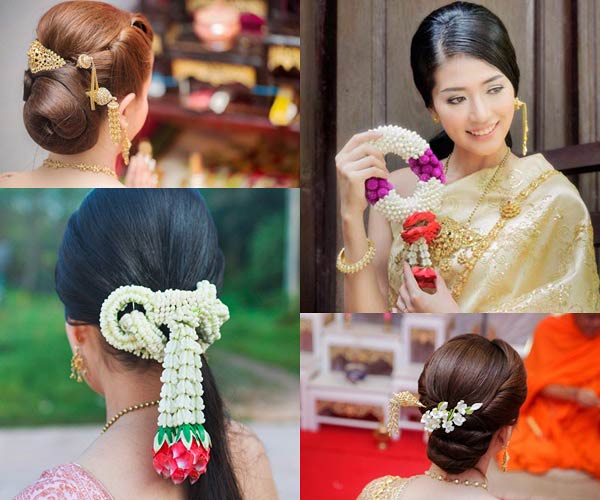 ทรงผมเจ้าสาวชุดไทย ทรงผมเจ้าสาวชุดไทย