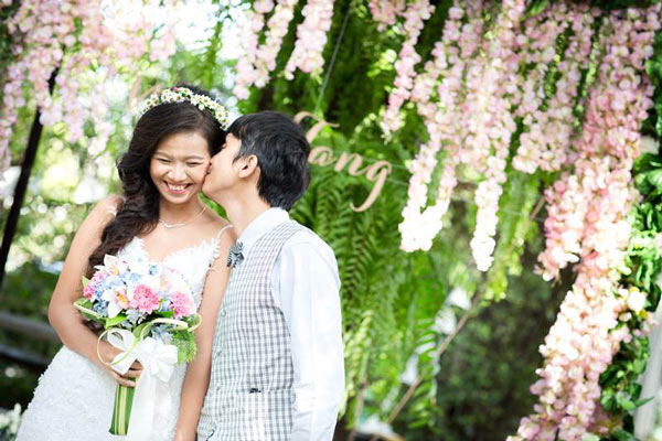 จัดงานแต่งงานในสวน จัดงานแต่งงานในสวน