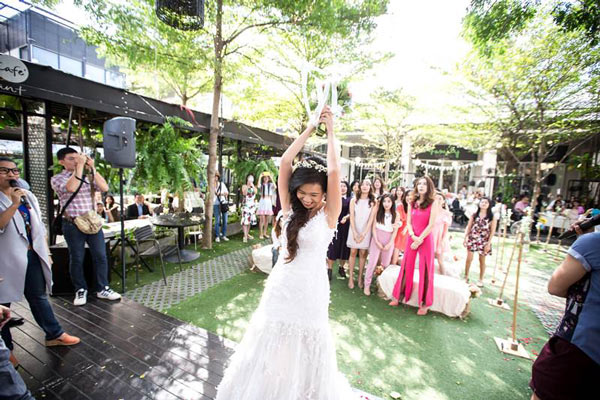 จัดงานแต่งงานในสวน จัดงานแต่งงานในสวน