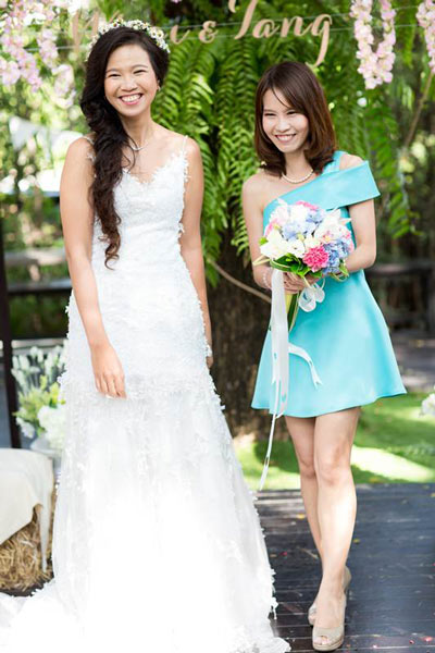 จัดงานแต่งงานในสวน จัดงานแต่งงานในสวน