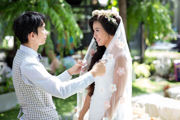 จัดงานแต่งงานในสวน จัดงานแต่งงานในสวน