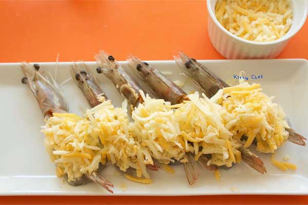 วิธีทำกุ้งอบชีส วิธีทำกุ้งอบชีส