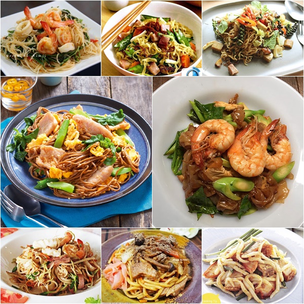เมนูเส้นผัดแห้ง เมนูเส้นผัดแห้ง