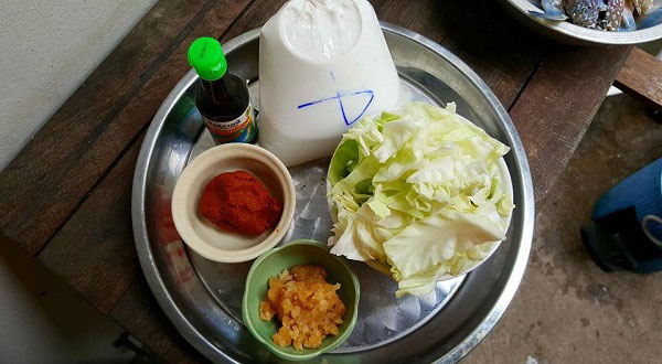 แกงคั่วปูม้า แกงคั่วปูม้า