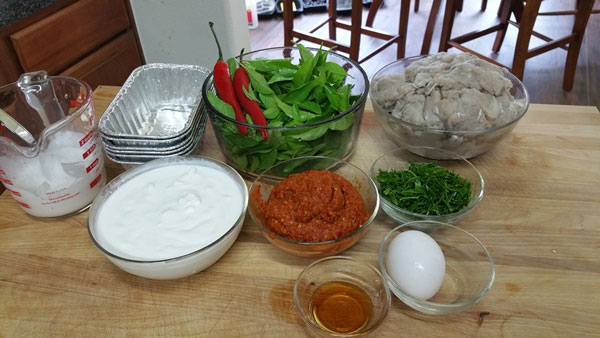 ห่อหมกปลาอินทรี ห่อหมกปลาอินทรี