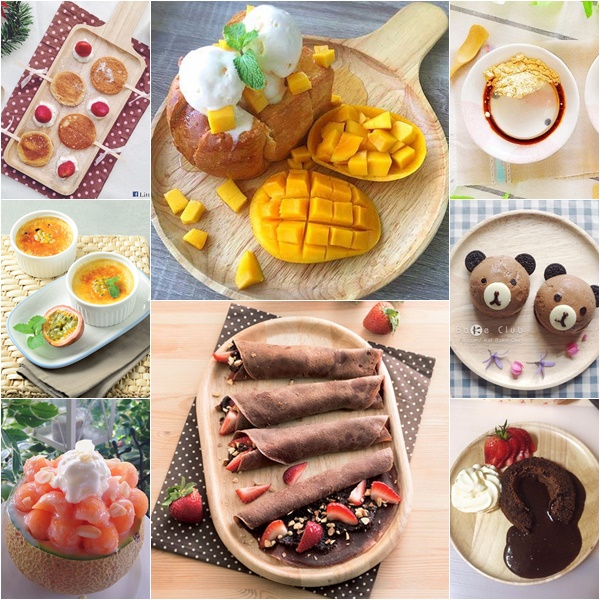 เมนูของหวาน เมนูของหวาน