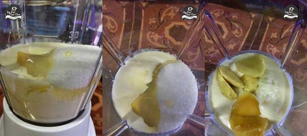 ไอศกรีมมะม่วงโฮมเมด ไอศกรีมมะม่วงโฮมเมด