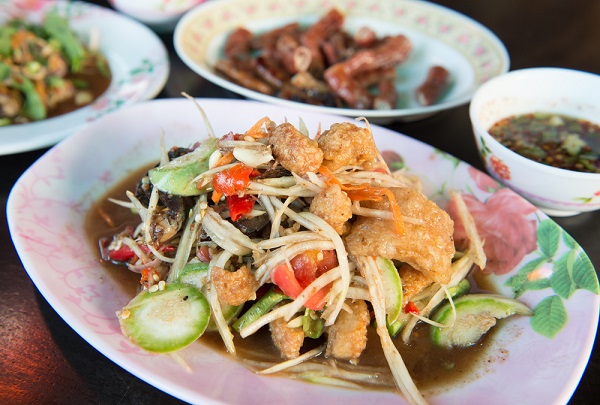 ส้มตำปลาร้า ส้มตำปลาร้า