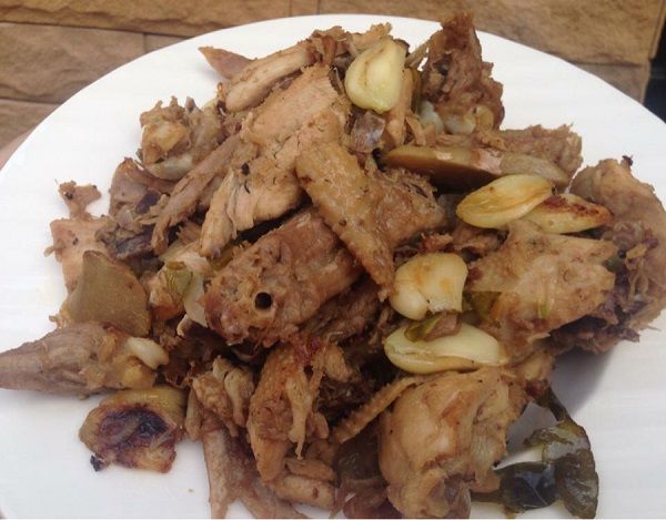 ไก่รวนเค็ม ไก่รวนเค็ม