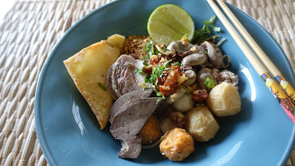 ก๋วยเตี๋ยวหมูต้มยำ วิธีทำก๋วยเตี๋ยวหมูต้มยำ