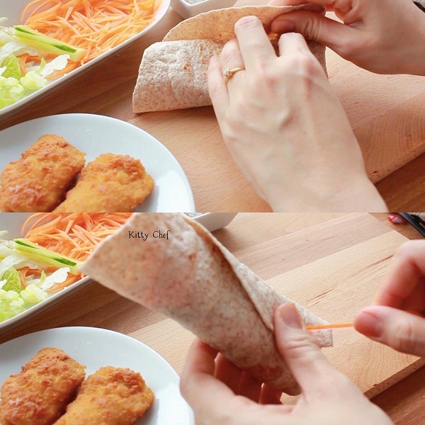 นักเก็ตไก่สลัดแรป นักเก็ตไก่สลัดแรป