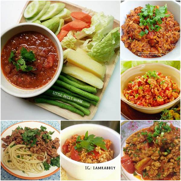 น้ำพริกอ่อง น้ำพริกอ่อง