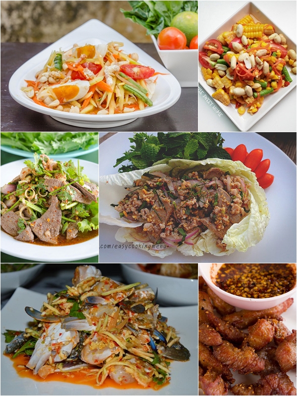 ส้มตำ ส้มตำและเมนูอาหารอิสาน