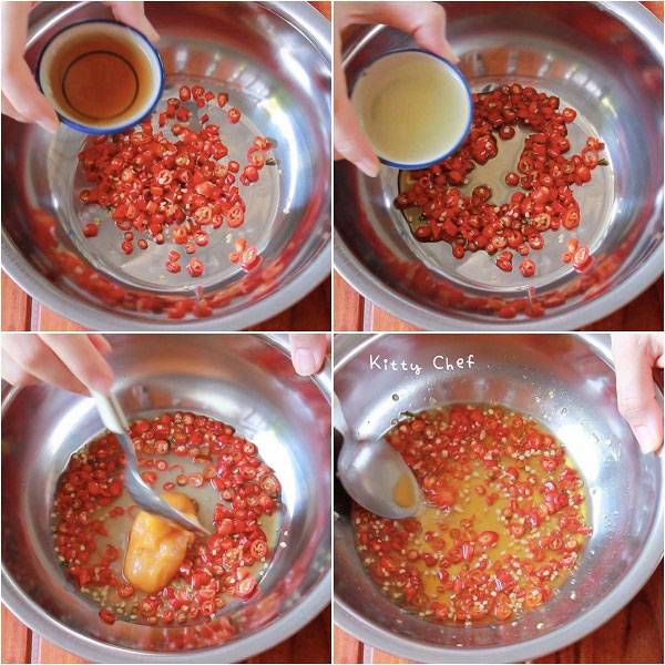 ยำต้นอ่อนทานตะวันหมูยอ ยำต้นอ่อนทานตะวันหมูยอ