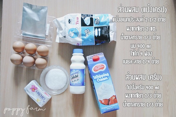 เครปเค้กชาเขียว เครปเค้กชาเขียว