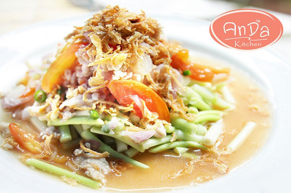 ยำผักสด ยำผักสด
