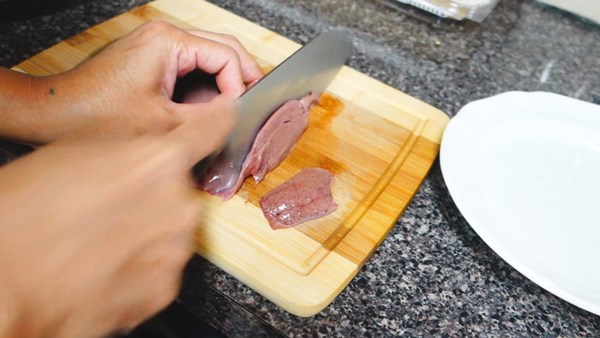 ต้มเลือดหมูตำลึง ต้มเลือดหมูตำลึง