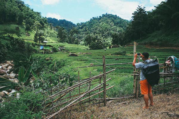 นาขั้นบันไดนางแลใน นาขั้นบันไดนางแลใน