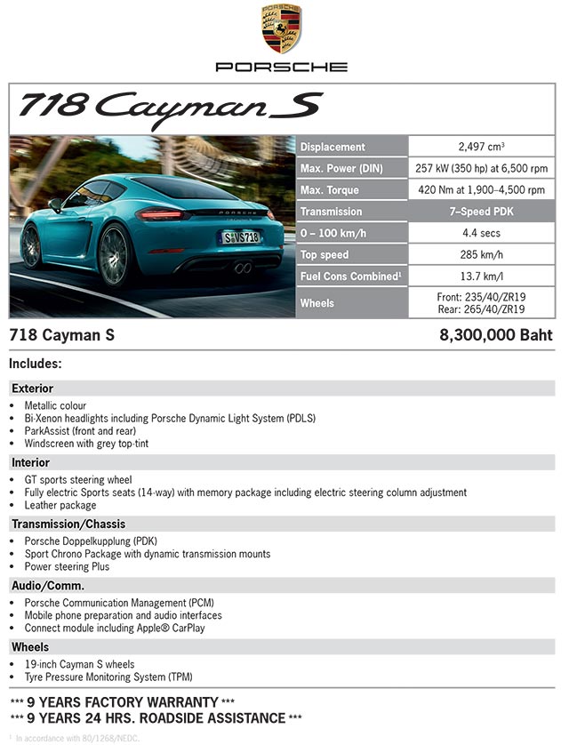 Porsche 718 Cayman 2017 Porsche 718 Cayman 2017