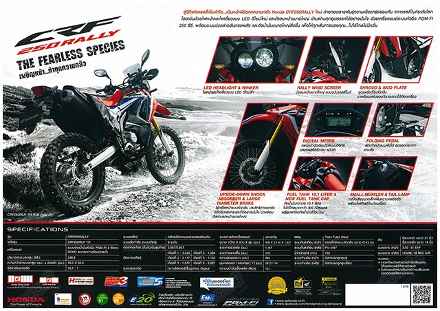 Honda CRF250L Honda CRF250L