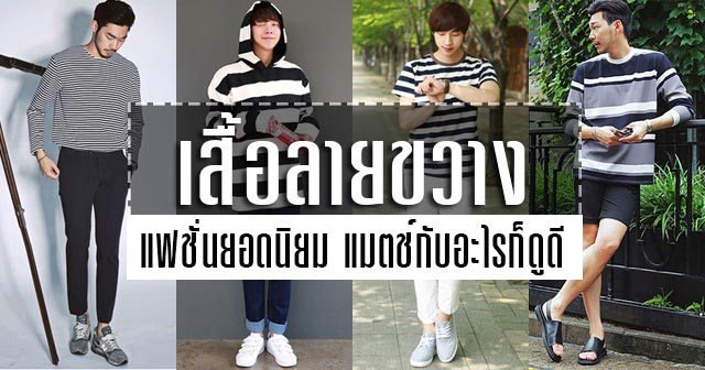 เสื้อลายขวาง เสื้อลายขวาง