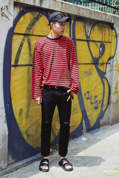 เสื้อลายขวาง เสื้อลายขวาง