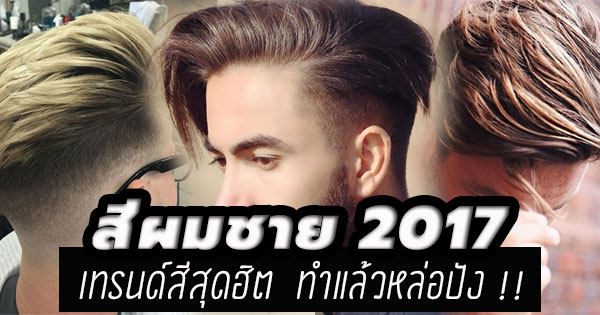 สีผมชาย 2017 สีผมชาย 2017