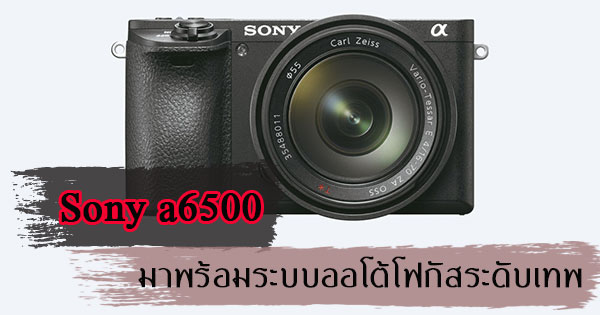 Sony a6500 Sony a6500