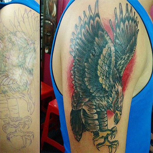 ลายสักปกปิดแผลเป็น ลายสักปกปิดแผลเป็น