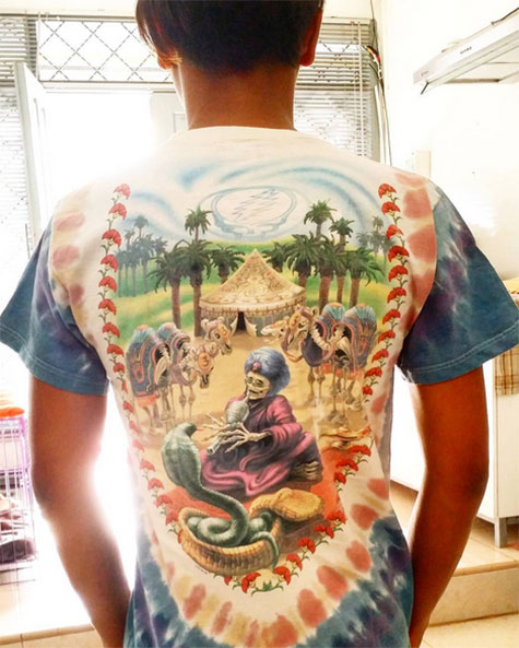 เสื้อมัดย้อม เสื้อมัดย้อม